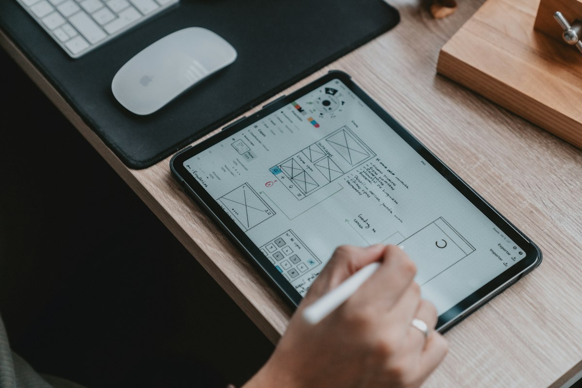 Progettazione di interfacce su tablet con pennino